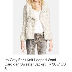 Iro Caty Jacket Size 34